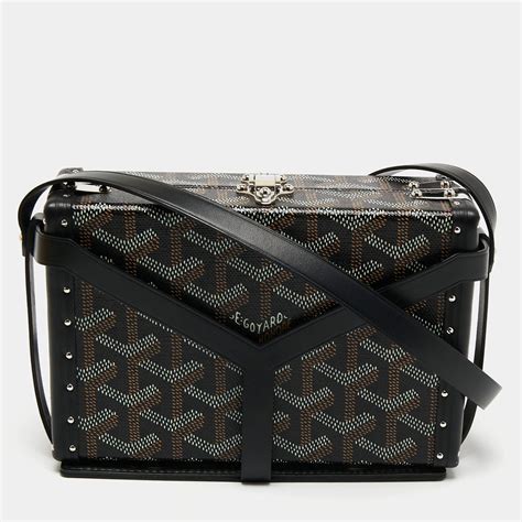 goyard cube bag|Goyard trunk bags for sale.